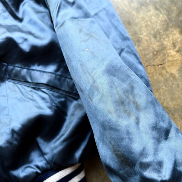 Vintage 70s‎ FORD Engine Plant Satin Jacket - Picture 3 of 7